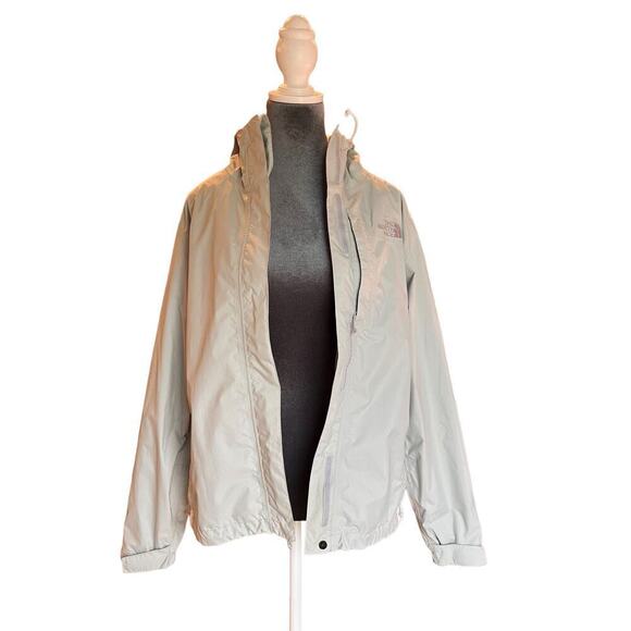 The North Face Women’s Windbreaker Coat Jacket, Hooded, Tan/Cream, Small - Picture 1 of 8